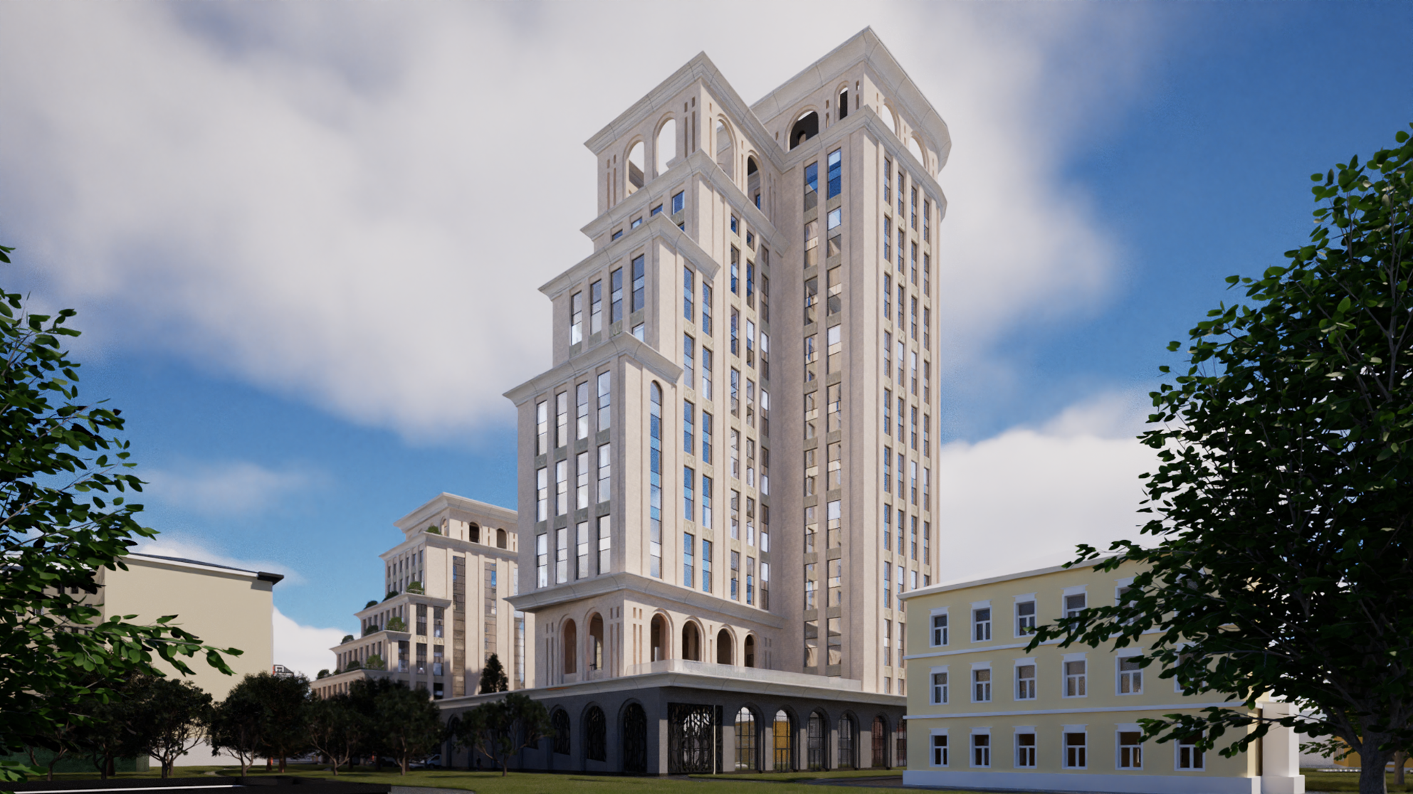 Жилой комплекс с административно-деловым центром